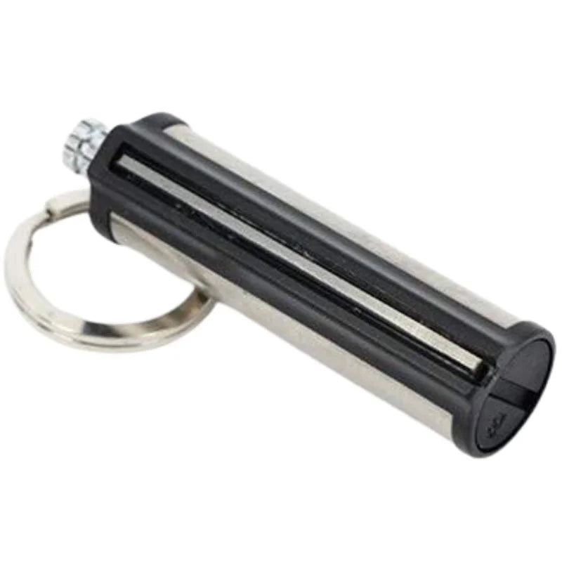 R&S Trader || Permanent Match Striker Flint Stone Lighter with Keychain | Waterproof Survival Matchstick for Smoking & Outdoor Use-053