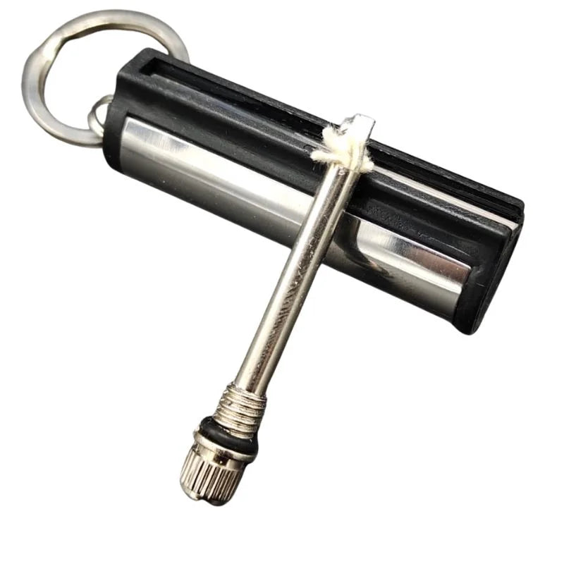 R&S Trader || Permanent Match Striker Flint Stone Lighter with Keychain | Waterproof Survival Matchstick for Smoking & Outdoor Use-053