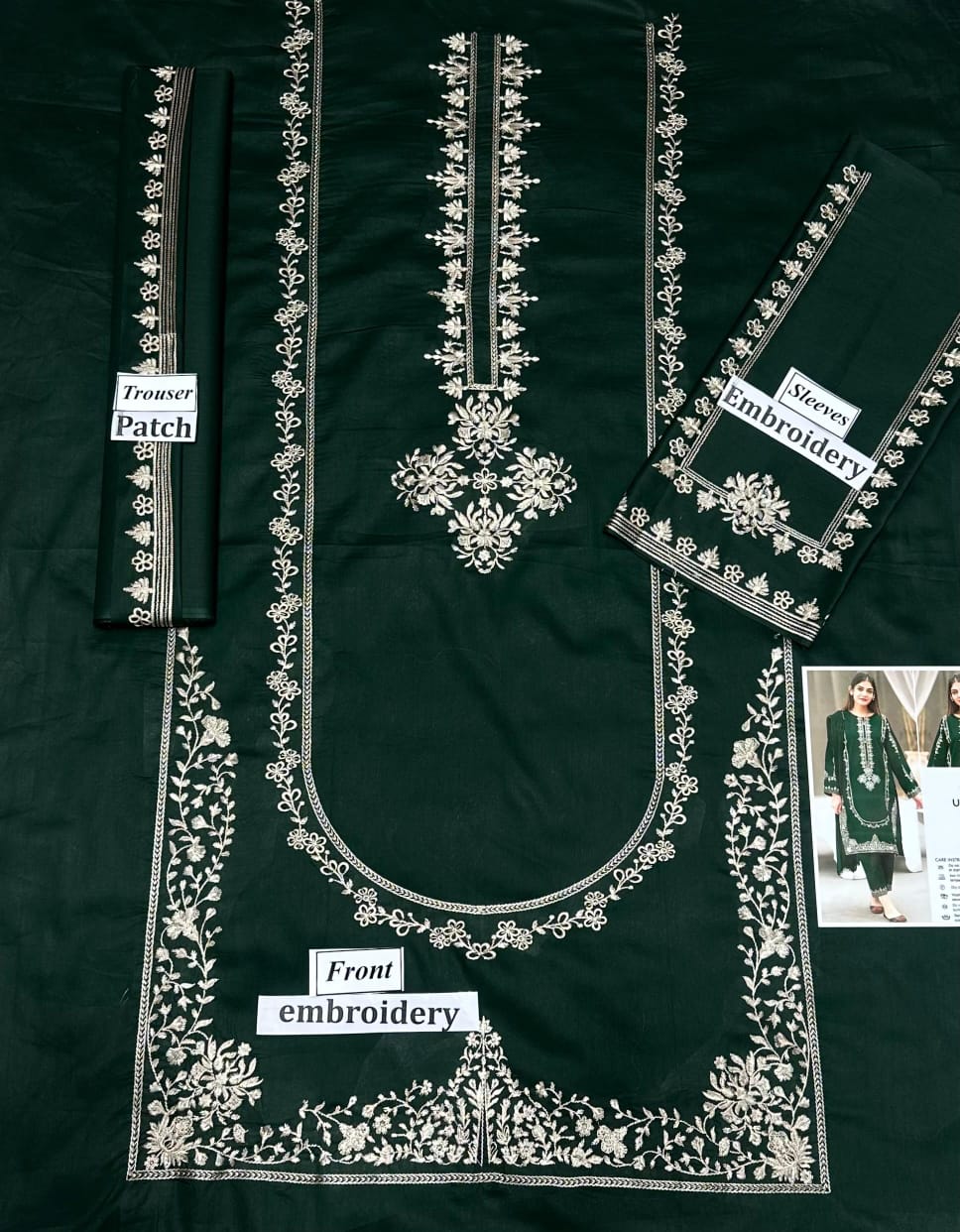 R&S Trader || Brend Umzay ❣️ Signature Lawn Fabric-084