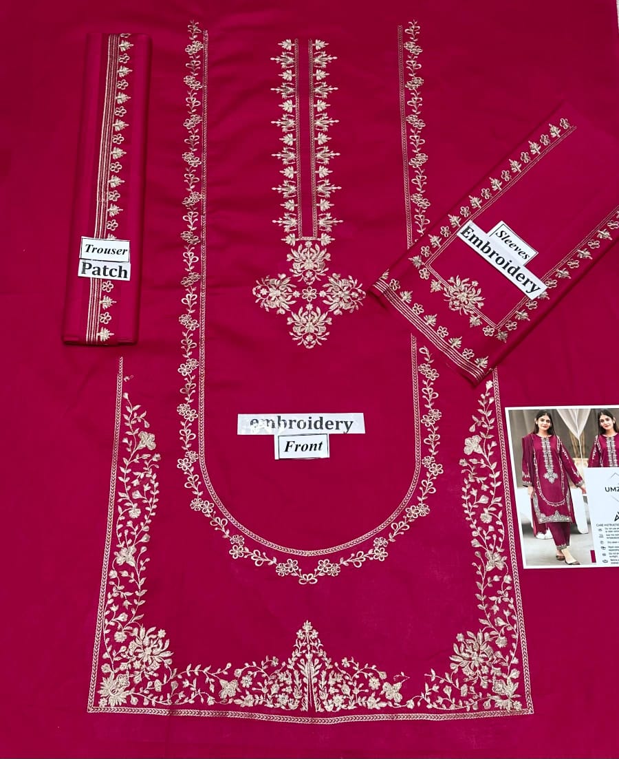 R&S Trader || Brend Umzay ❣️ Signature Lawn Fabric-084